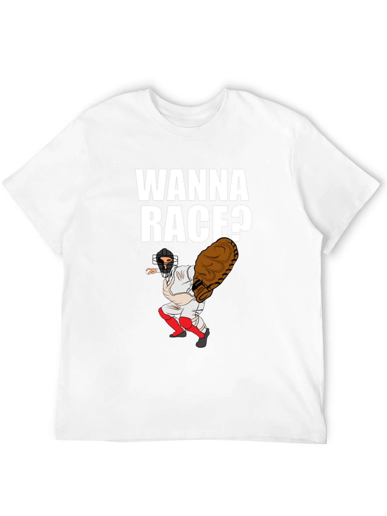 Wanna Race Baseball T-Shirt - 12
