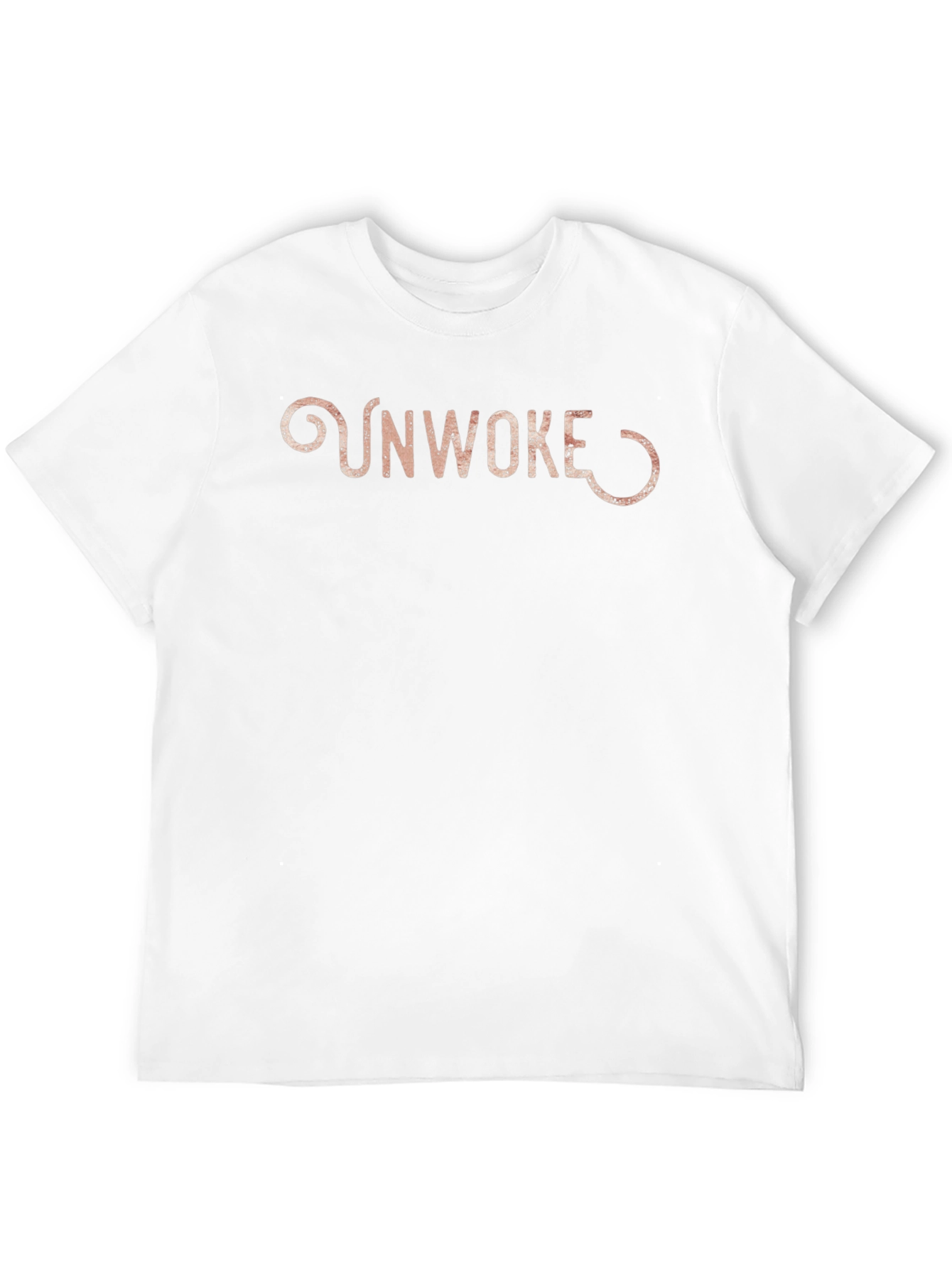 Black Unwoke Graphic Tee - Men's Short Sleeve T-Shirt view 12