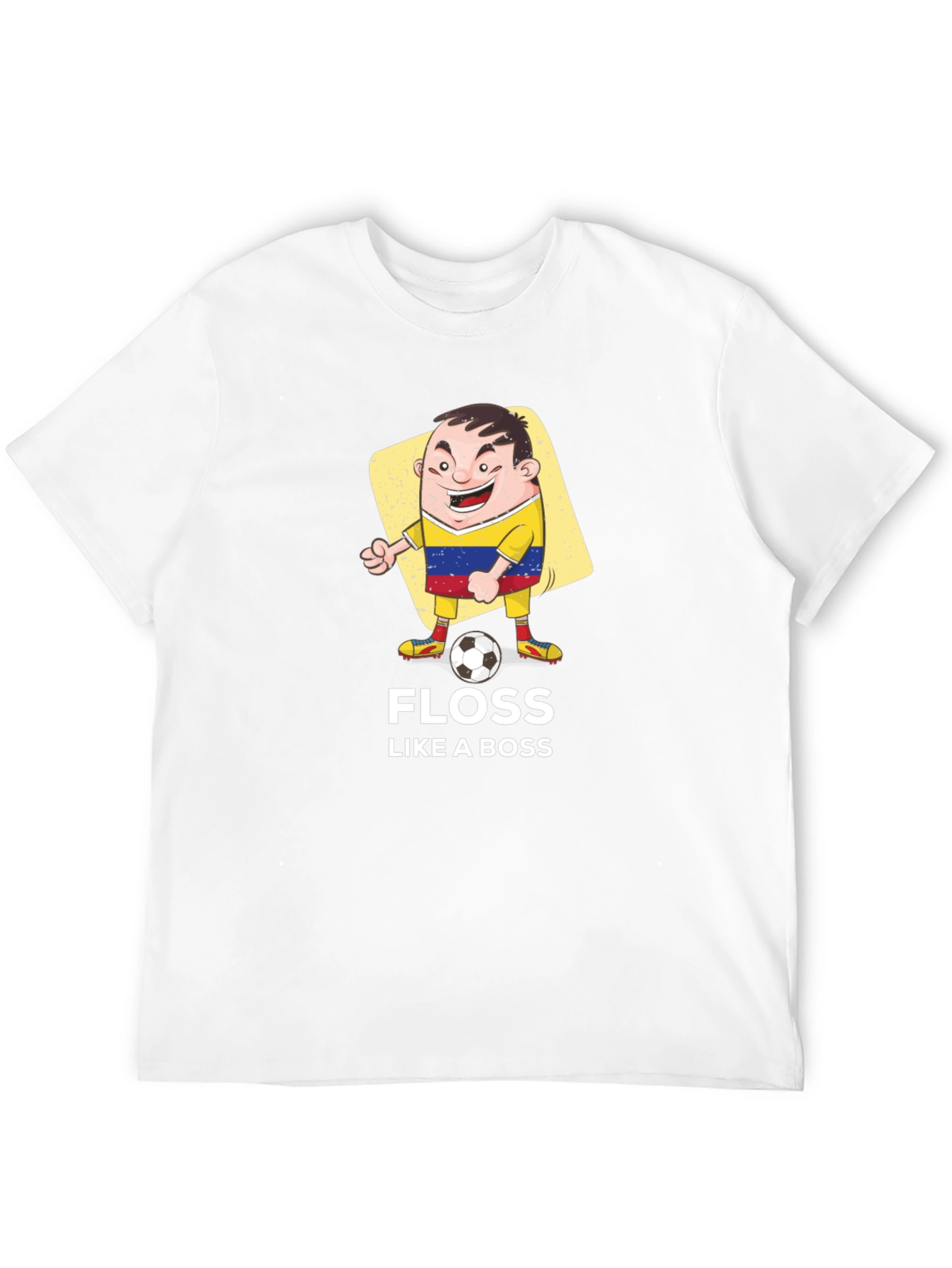 Black Floss Like a Boss T-Shirt - Soccer Fan Tee view 12