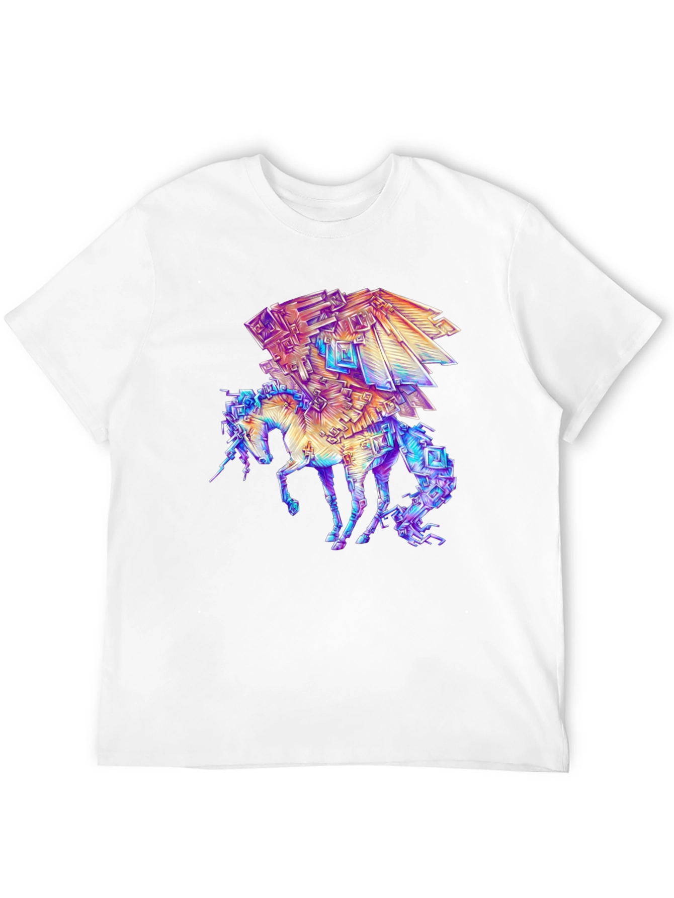 Black Crystal Unicorn Graphic Tee view 12