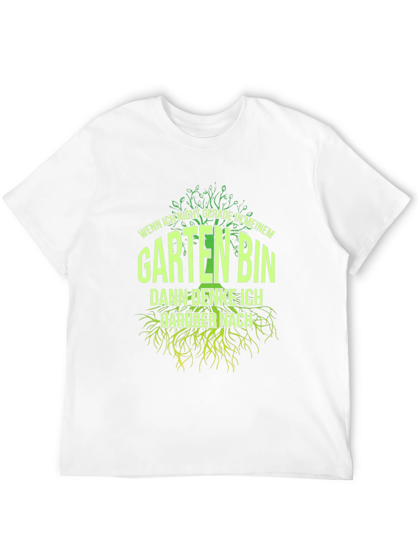 Black Gardening T-Shirt - Wenn Ich Nicht Gerade view 12