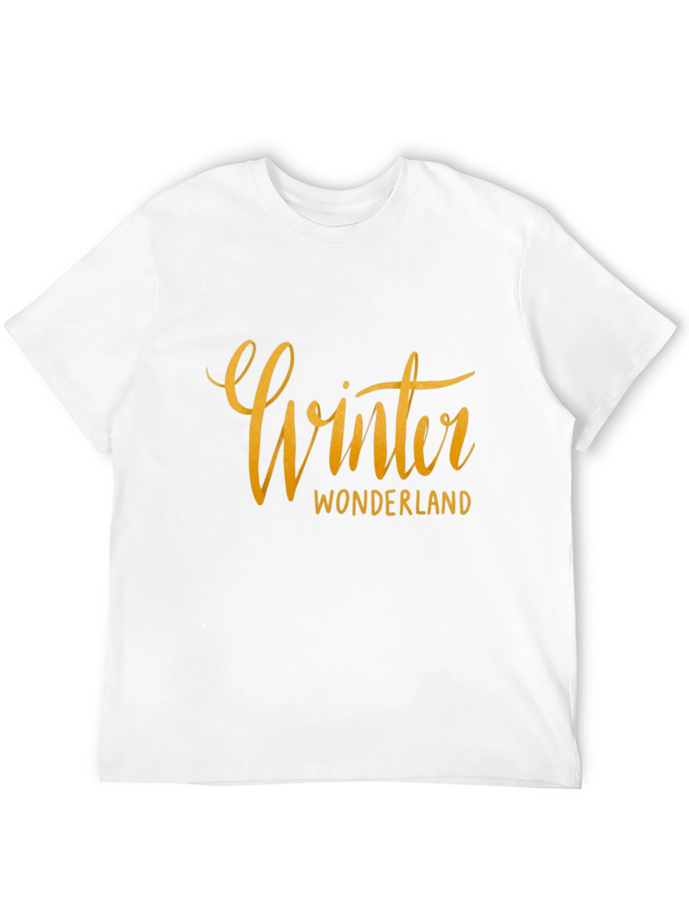 Black Winter Wonderland Black T-Shirt view 12