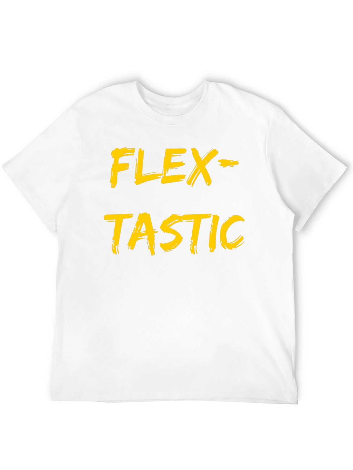 Black Flex-Tastic Graphic T-Shirt - Black Cotton Blend view 12