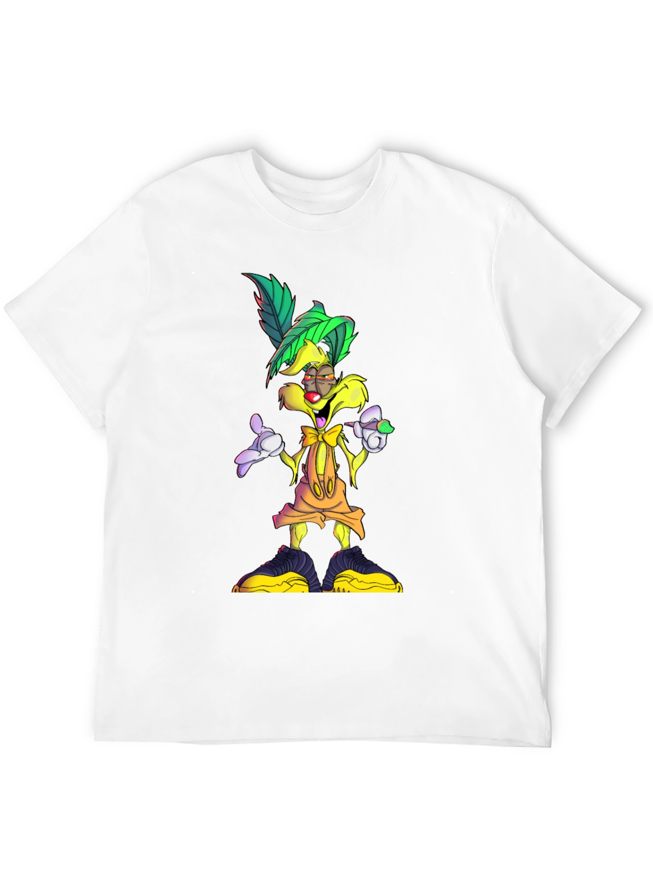Black Cartoon Character Graphic T-Shirt view 12
