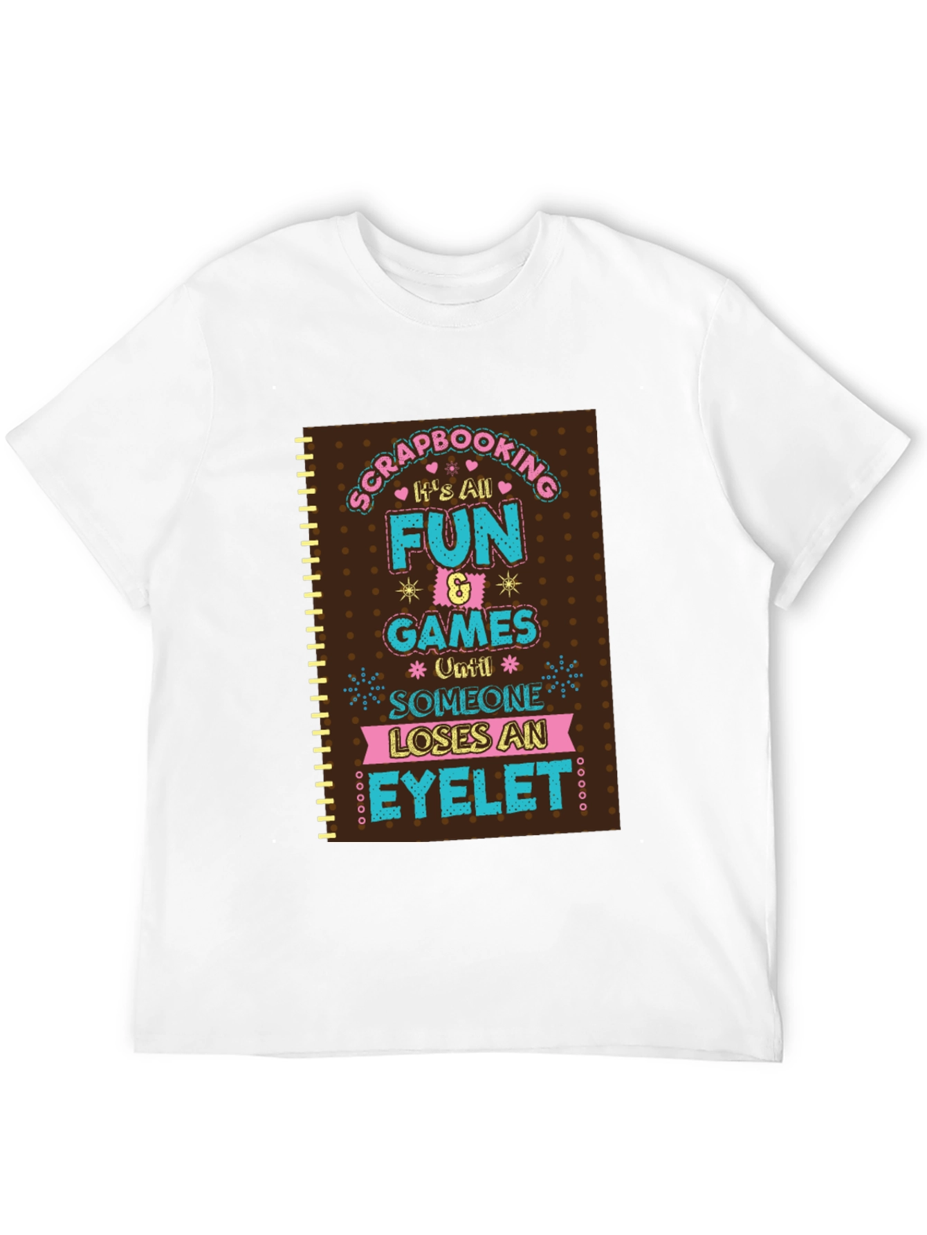 Black Scrapbooking Fun T-Shirt view 12