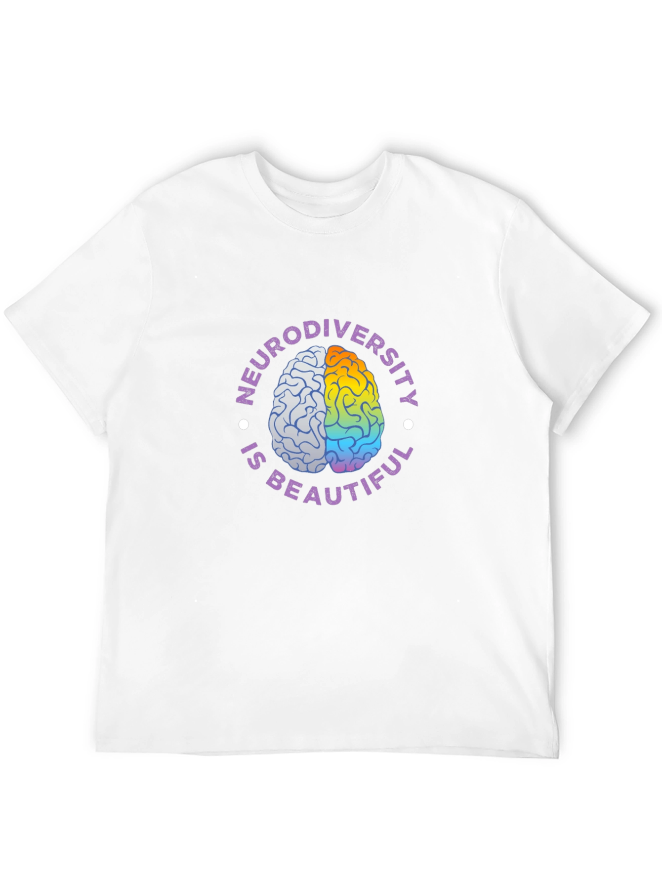 Black Neurodiversity is Beautiful T-Shirt view 12