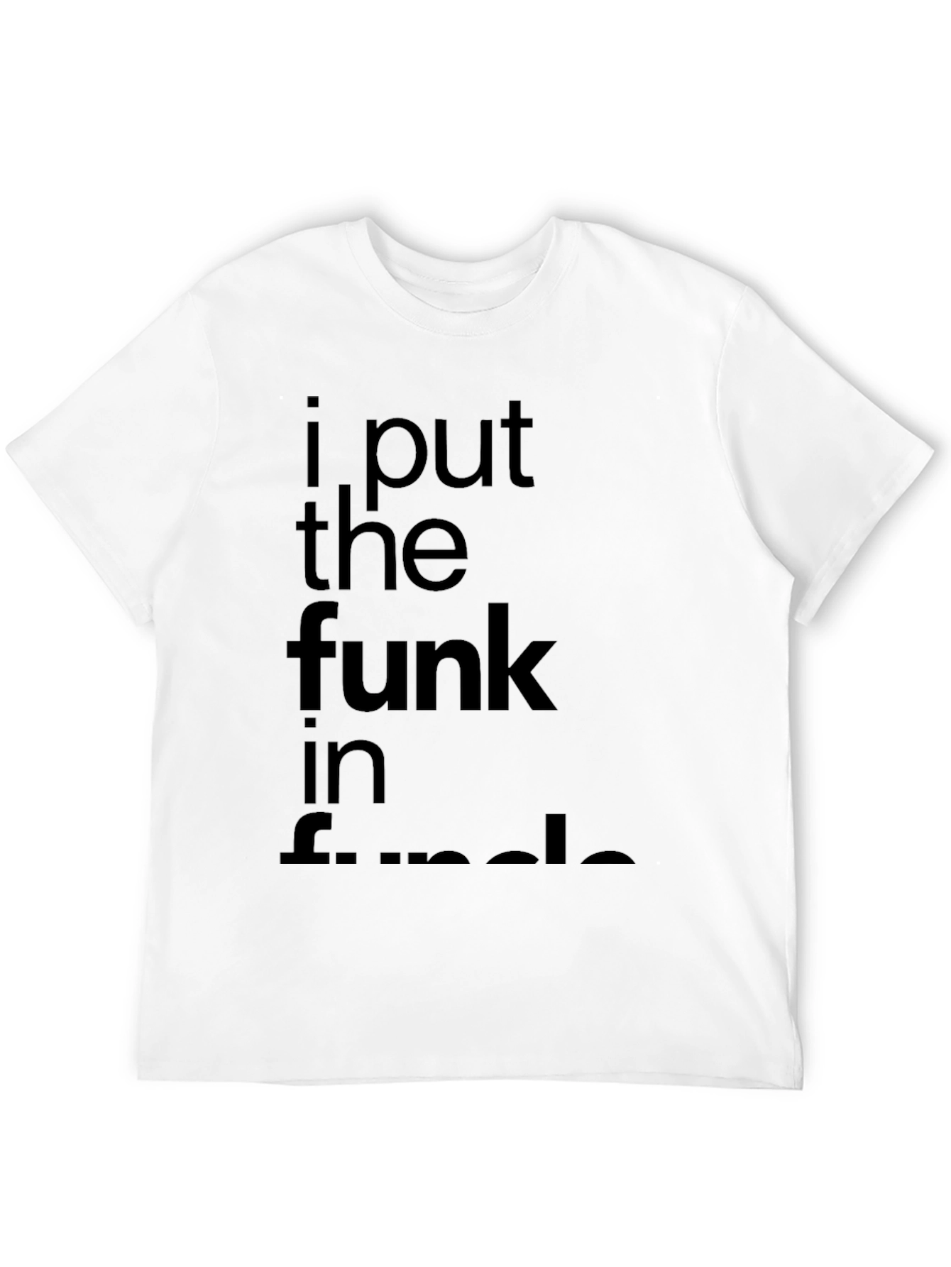 Black I Put The Funk In Uncle Black Graphic Tee view 12