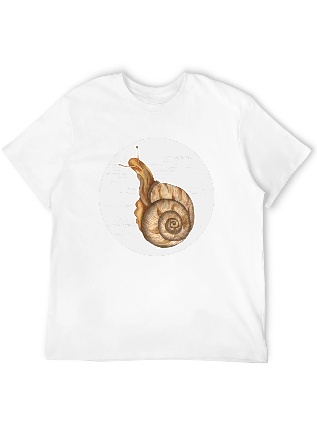 Black Snail Graphic Tee - Unique Nature Design view 12