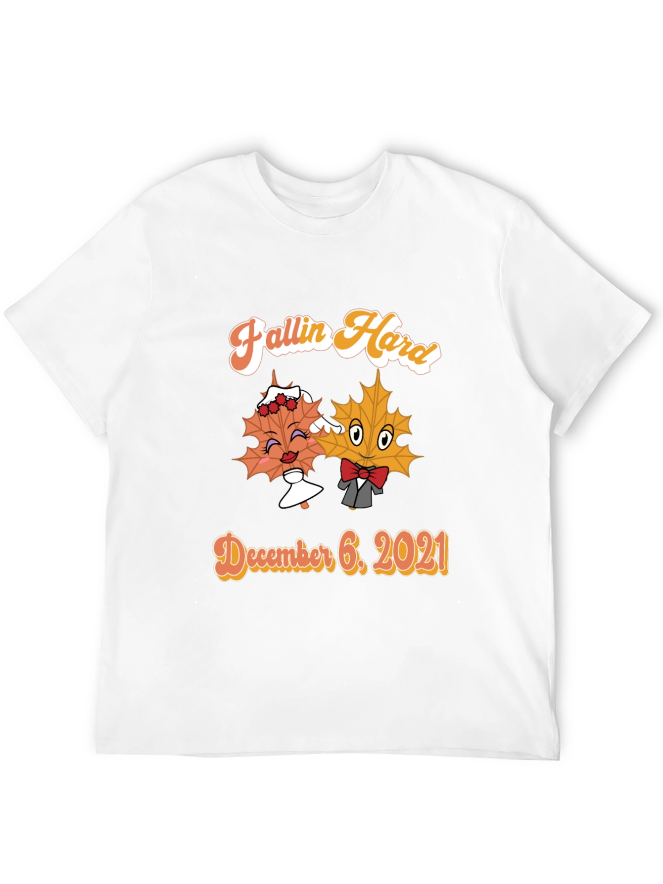 Black Fallin' Hard T-Shirt - December 6, 2021 view 12