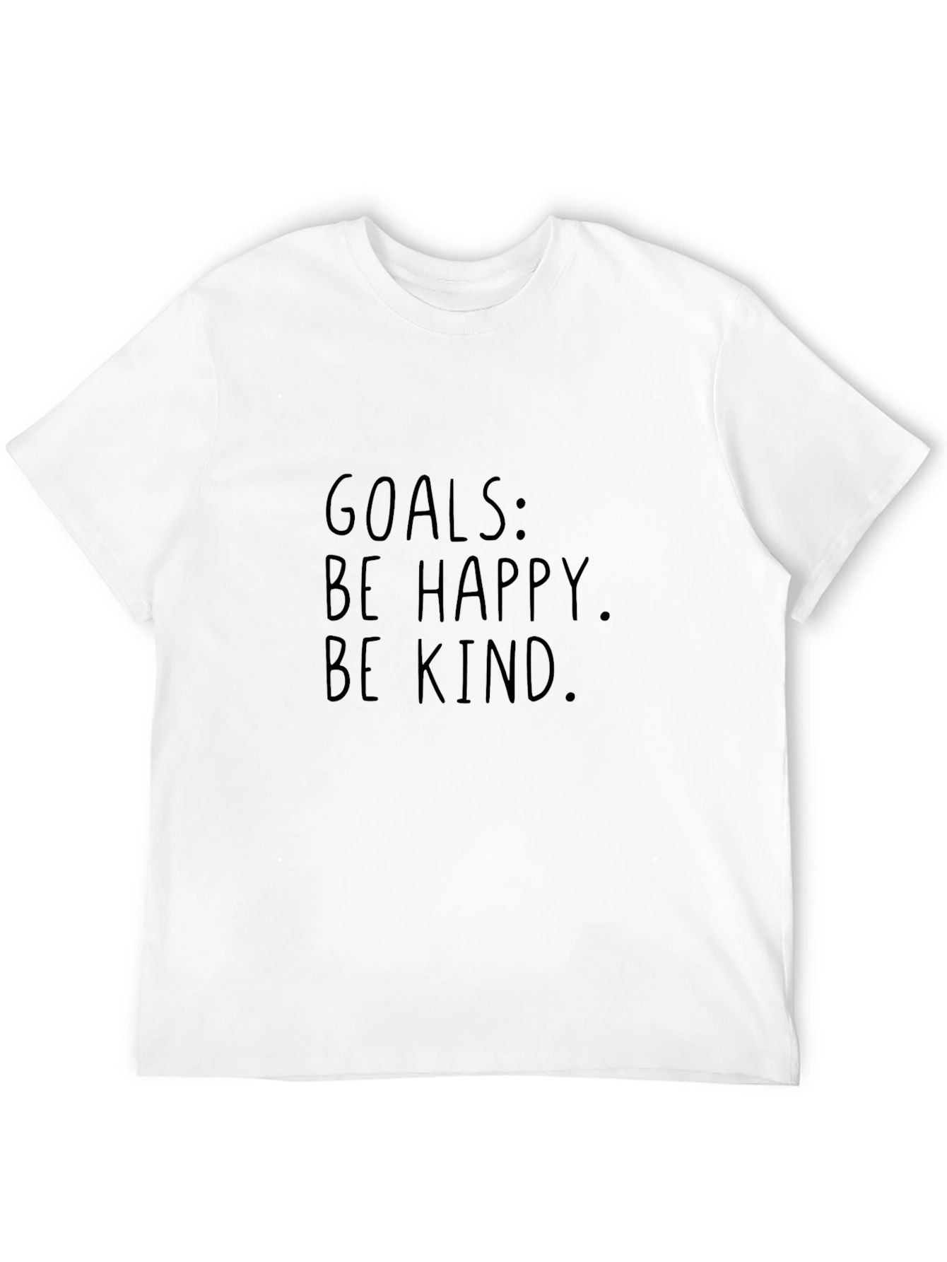 Black Goals: Be Happy Be Kind Graphic Tee view 12