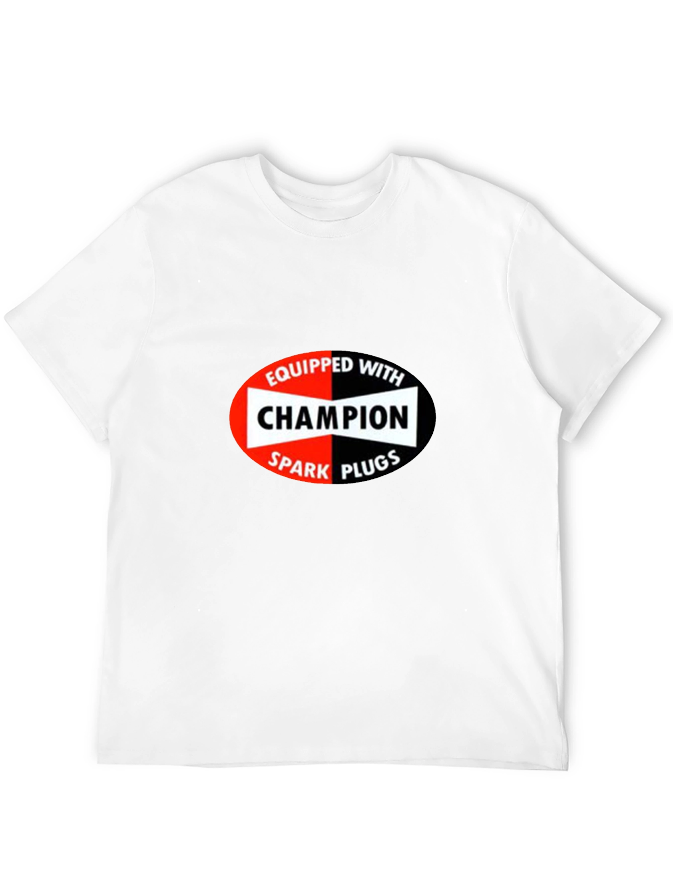 Black Champion Spark Plugs Graphic T-Shirt view 12