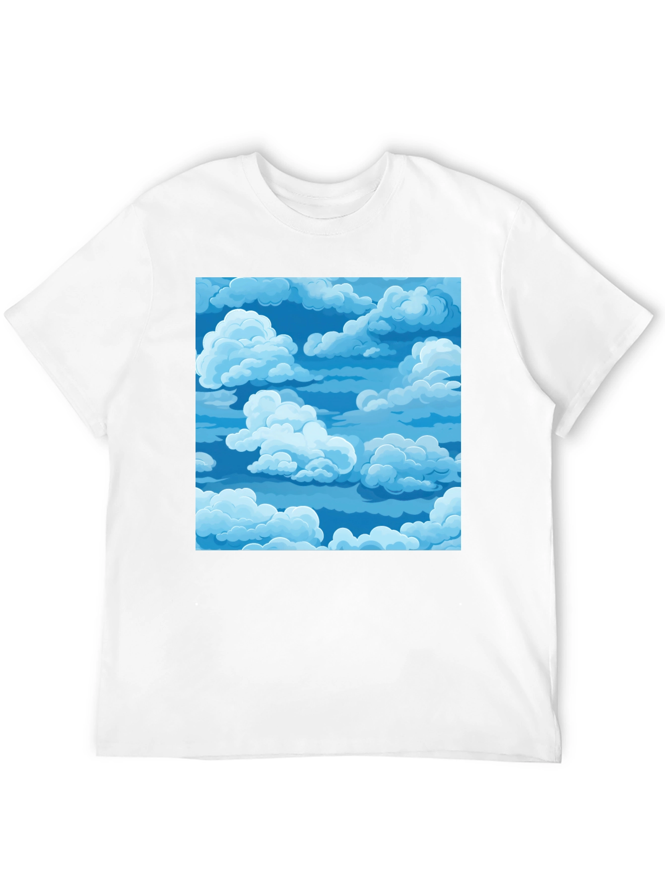 Cloudscape Graphic T-Shirt - Soft Cotton Tee - 12