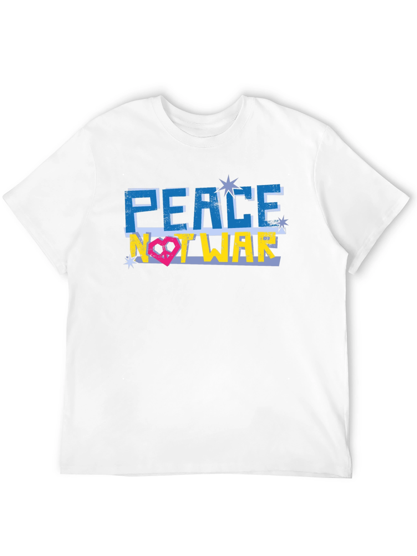 Black Peace Not War Ukraine T-Shirt view 12