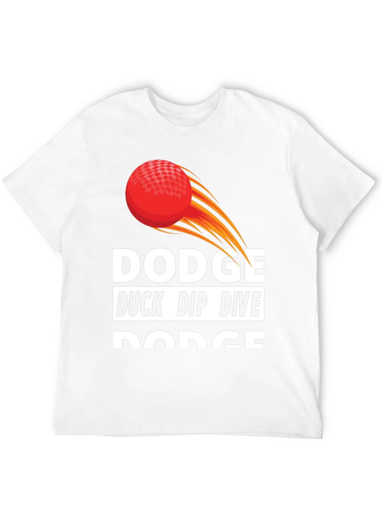 Black Dodge Duck Dip Dive Dodge T-Shirt view 12