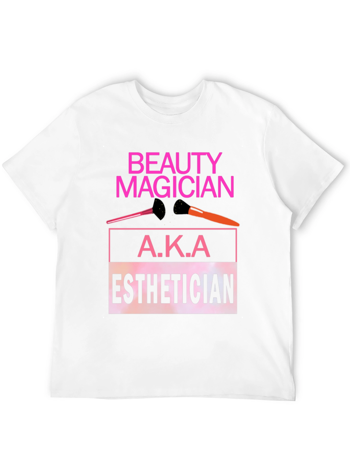 Black Beauty Magician Esthetician T-Shirt view 12