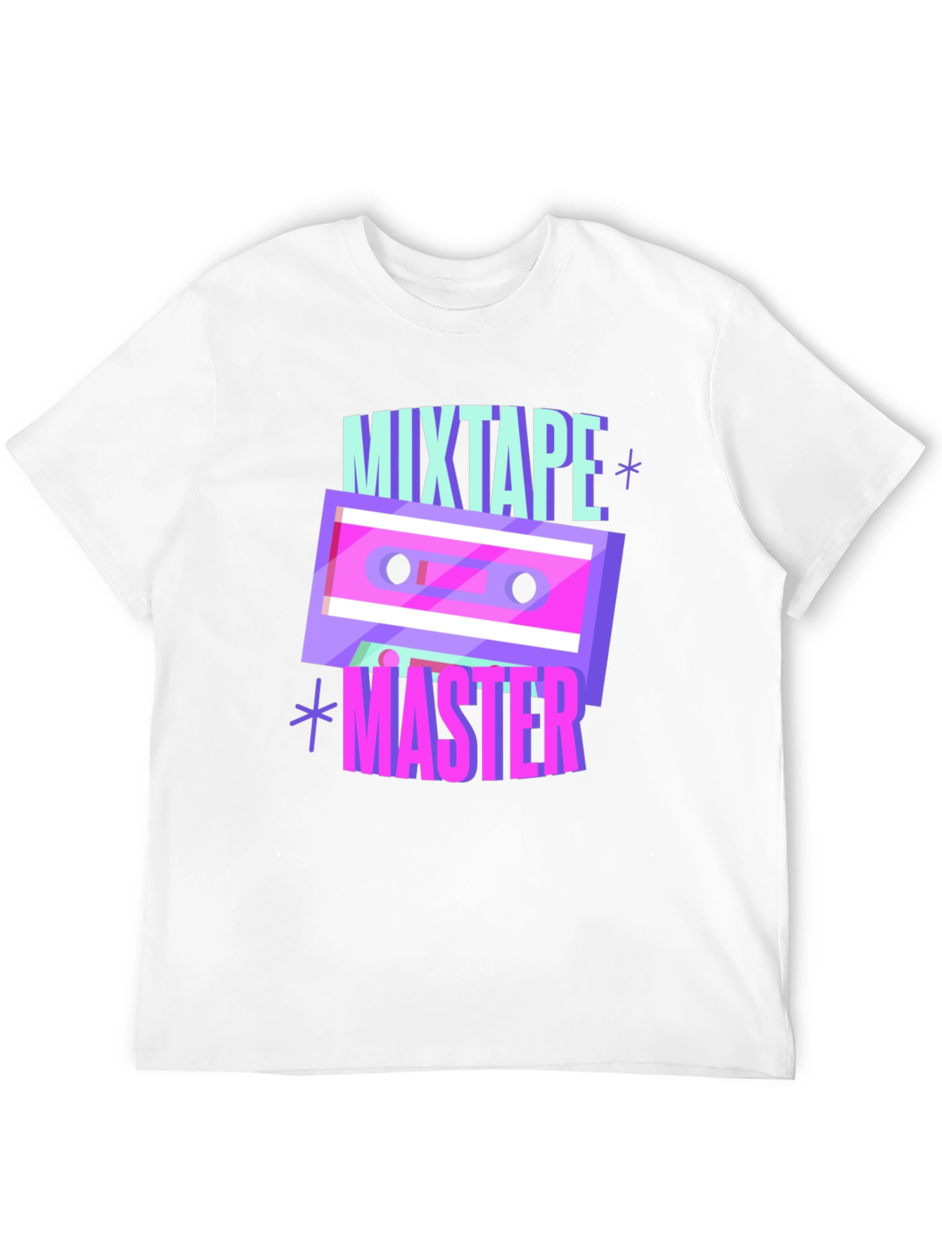 Black Mixtape Master Graphic T-Shirt view 12
