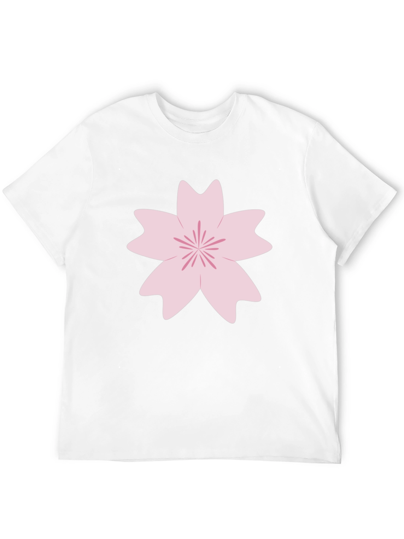 Black Sakura Blossom Black T-Shirt - Casual Style view 12