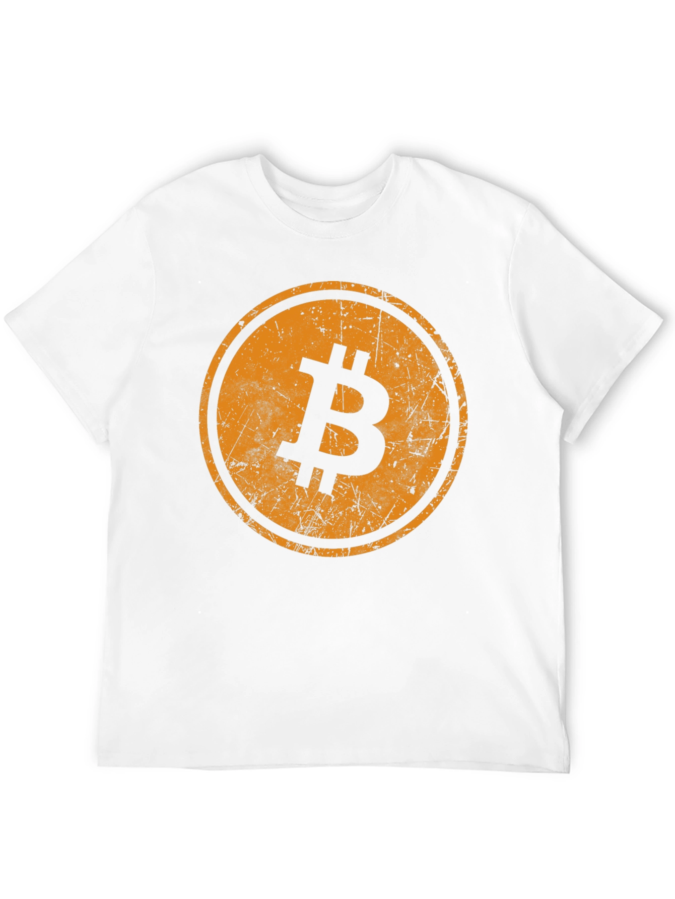 Black Bitcoin Logo Black T-Shirt - Crypto Currency Tee view 12