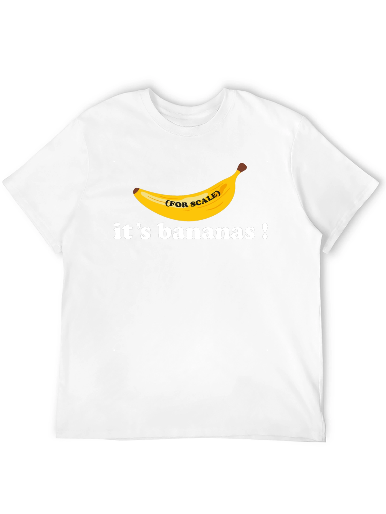 Black It's Bananas! T-Shirt - Funny Banana Scale Tee view 12