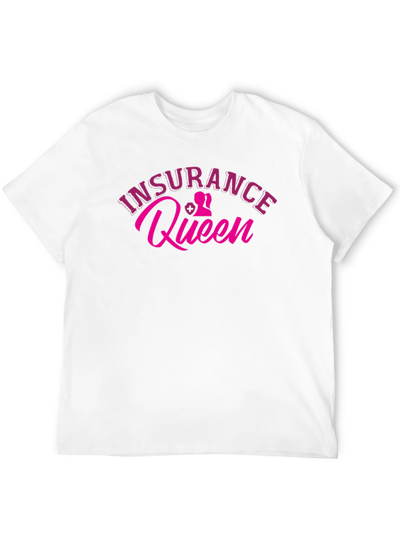 Black Insurance Queen Black T-Shirt view 12