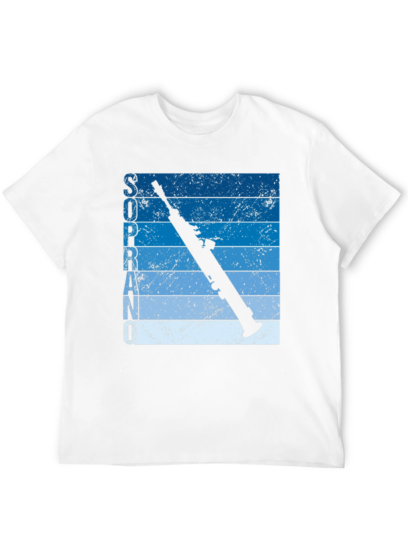 Black Soprano Clarinet Graphic Tee - Musician's Style view 12