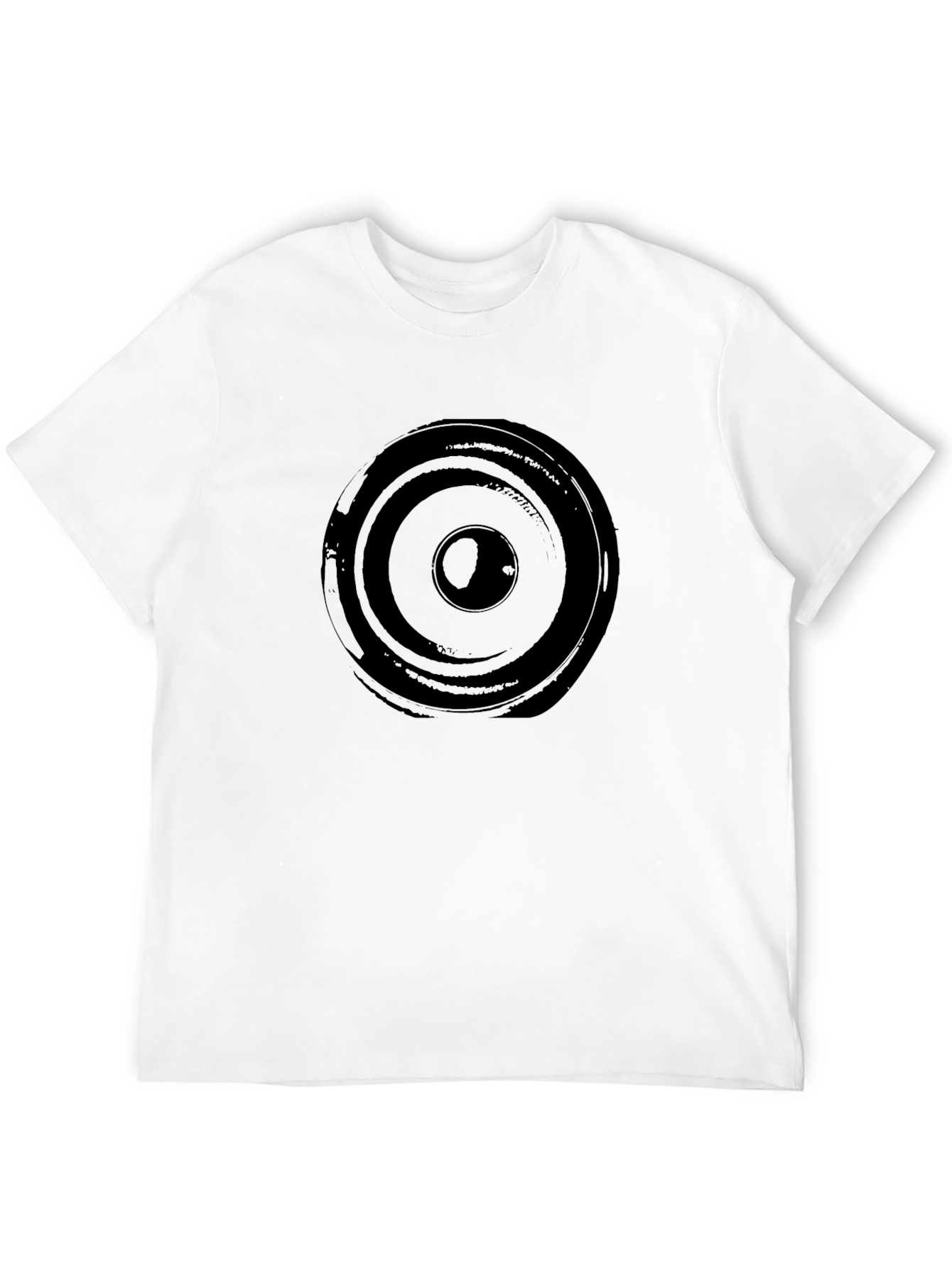 Black Men's Black Graphic Tee - Target Design view 12
