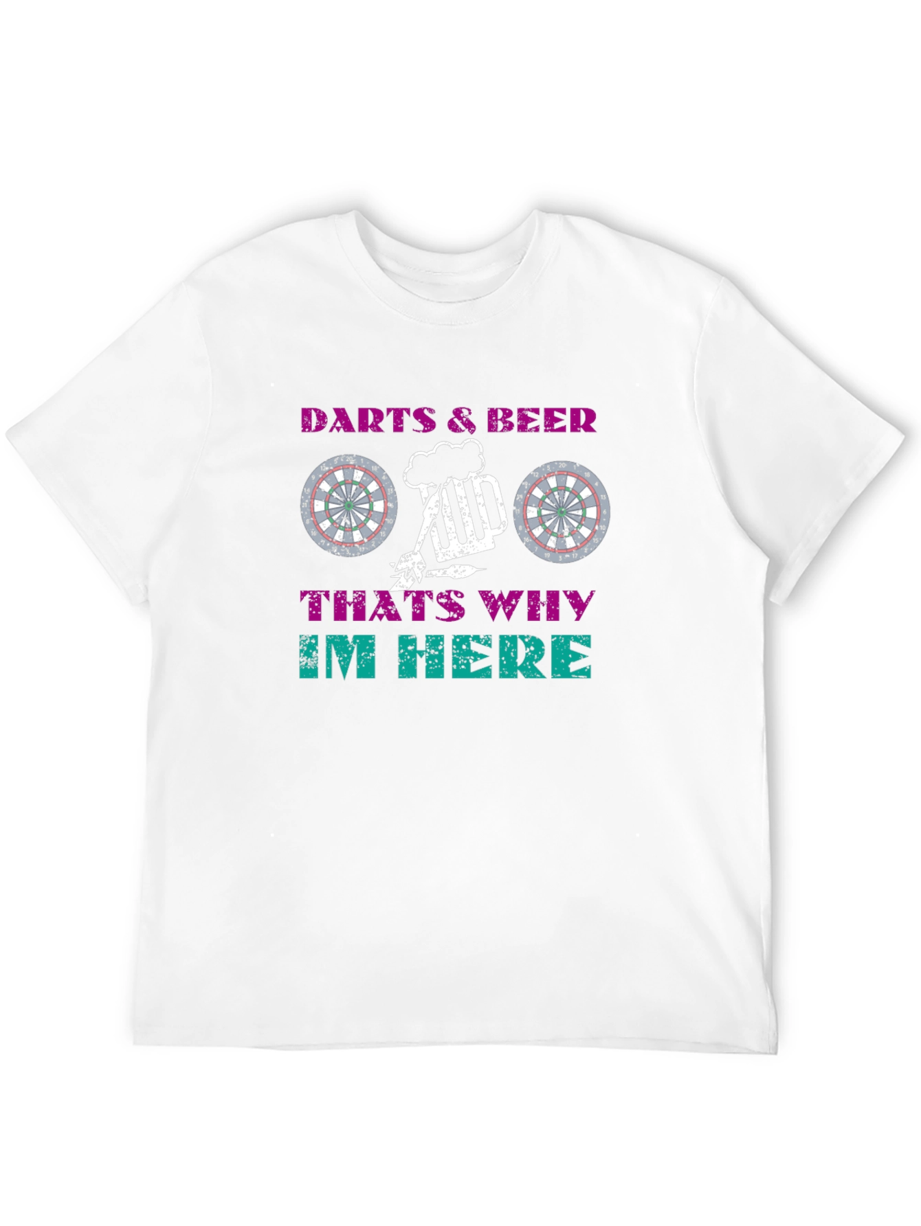 Black Darts & Beer Graphic Tee view 12