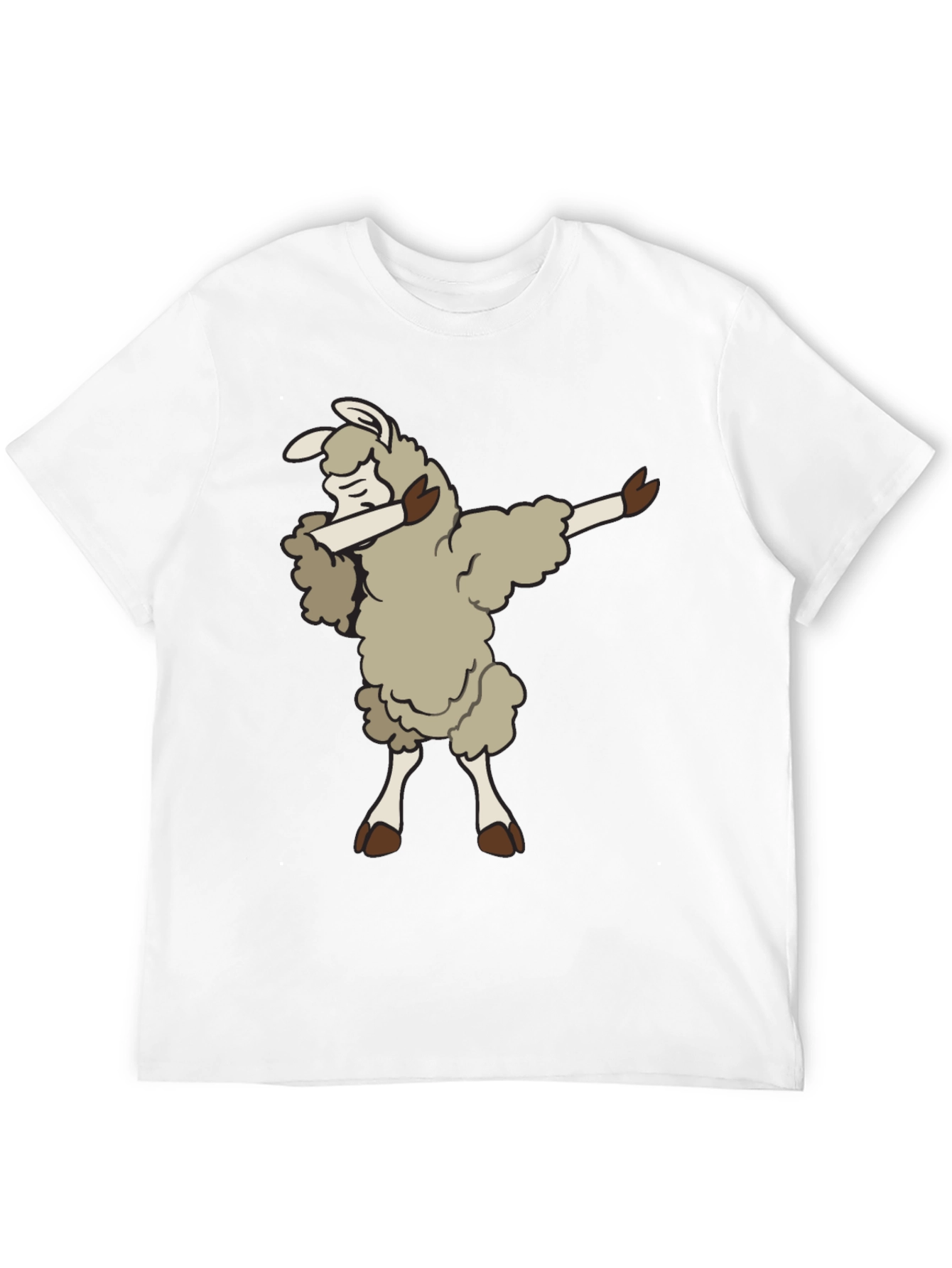 Black Dabbing Llama T-Shirt - Fun & Unique Design view 12