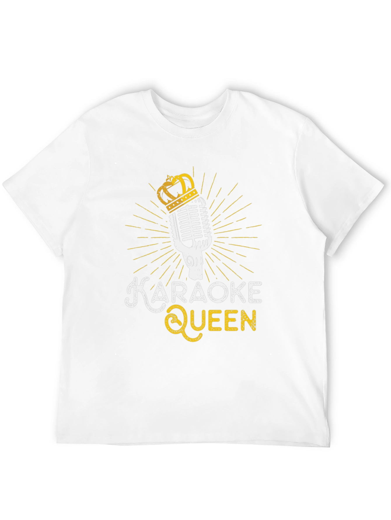 Black Karaoke Queen Black T-Shirt view 12