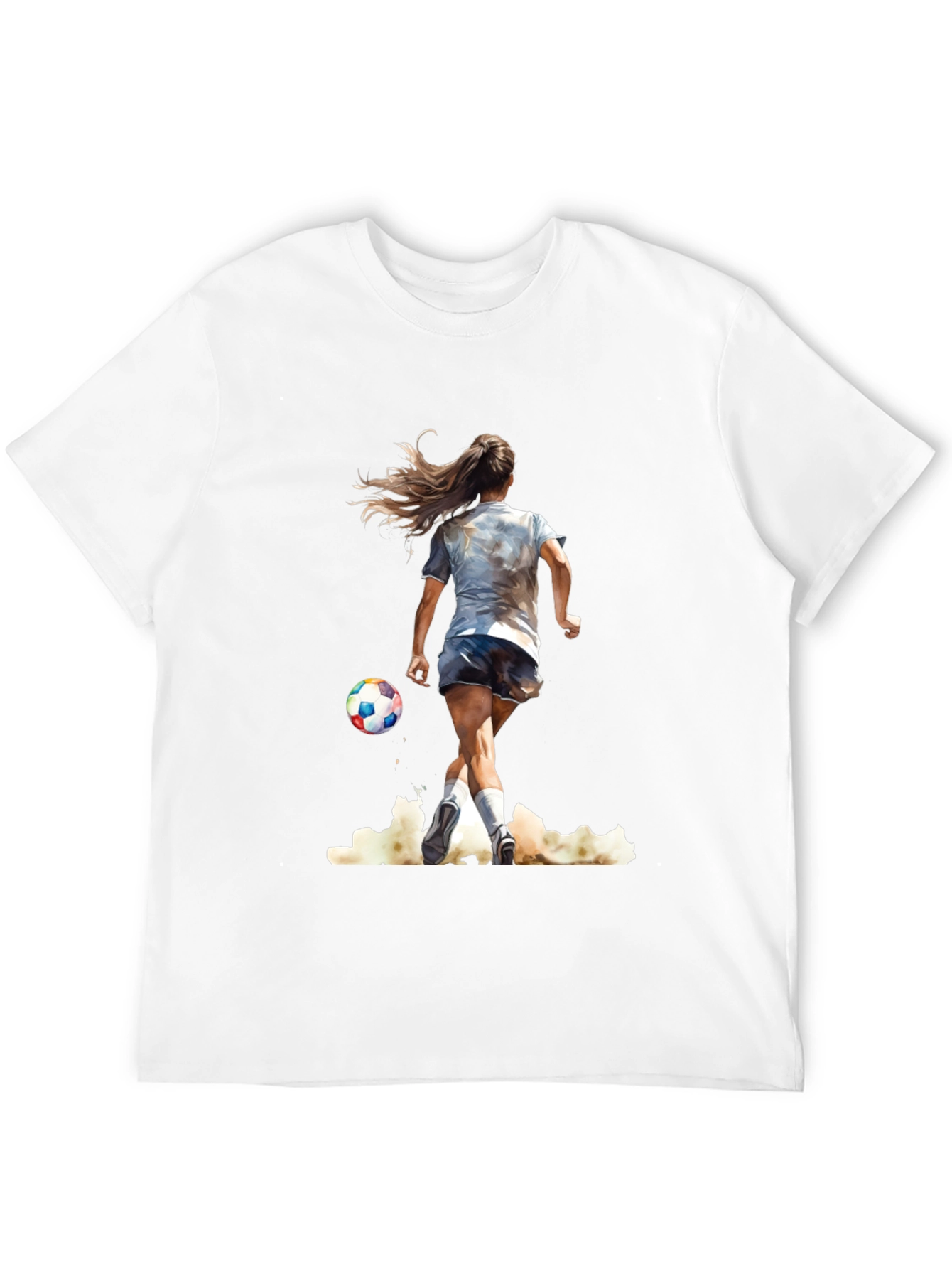 Soccer Girl Graphic Tee - Stylish Sportswear - 12