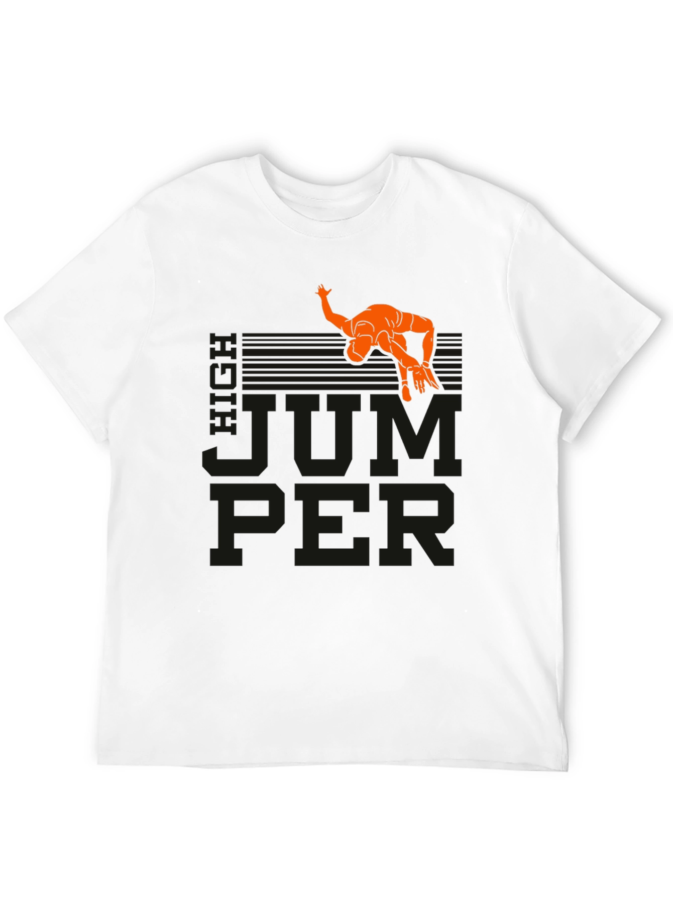 Black Jumper Graphic Tee - Black Casual T-Shirt view 12