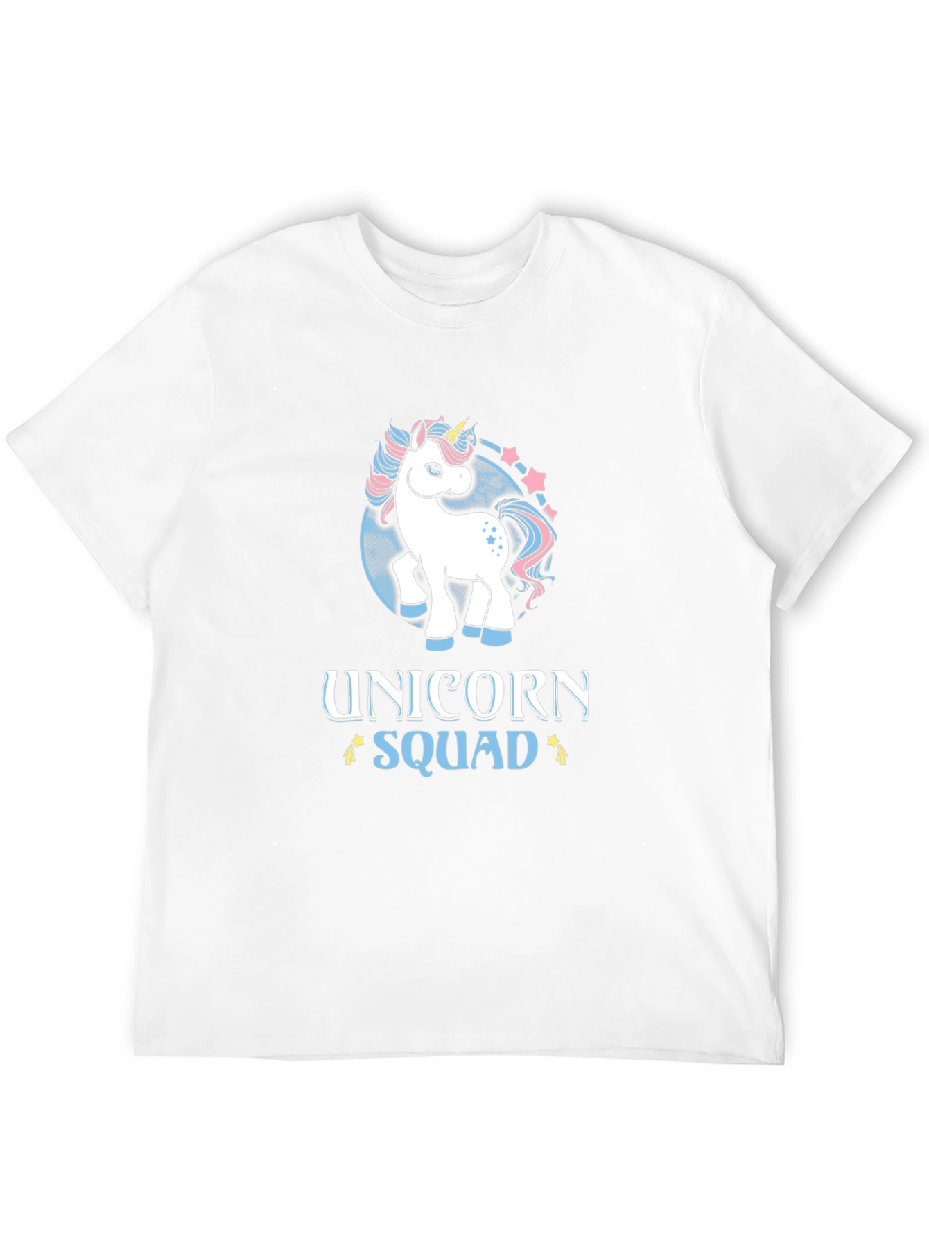 Black Unicorn Squad T-Shirt - Black Crew Neck Tee view 12