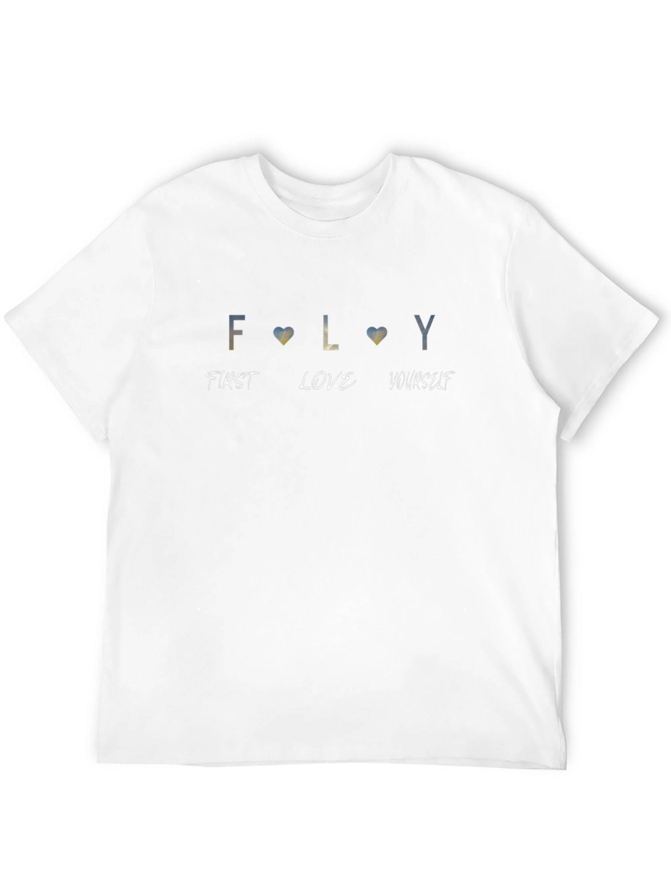 Black FLY First Love Yourself Graphic T-Shirt view 12