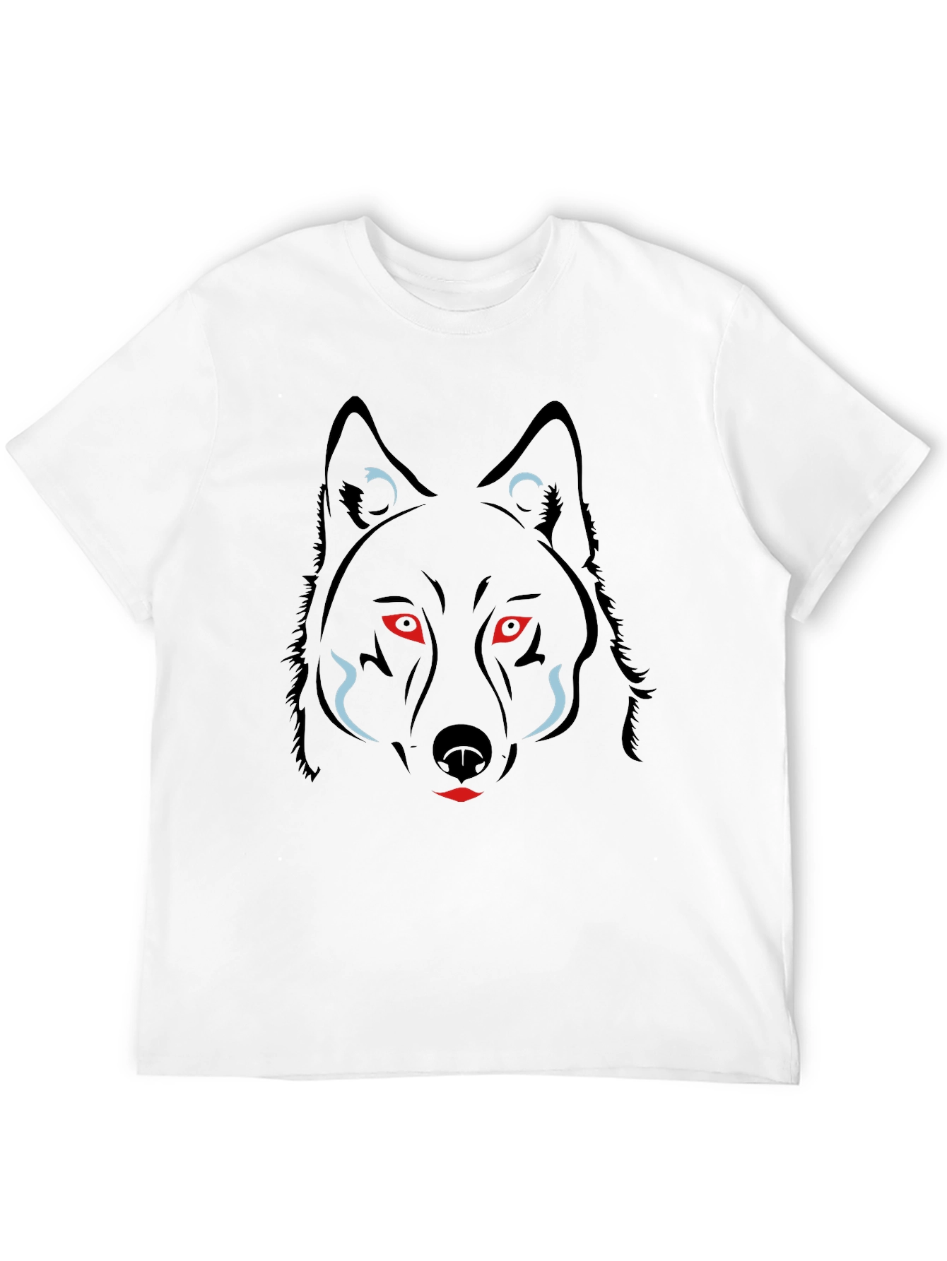 Black Black Wolf Graphic Tee - Men's Fashion view 12