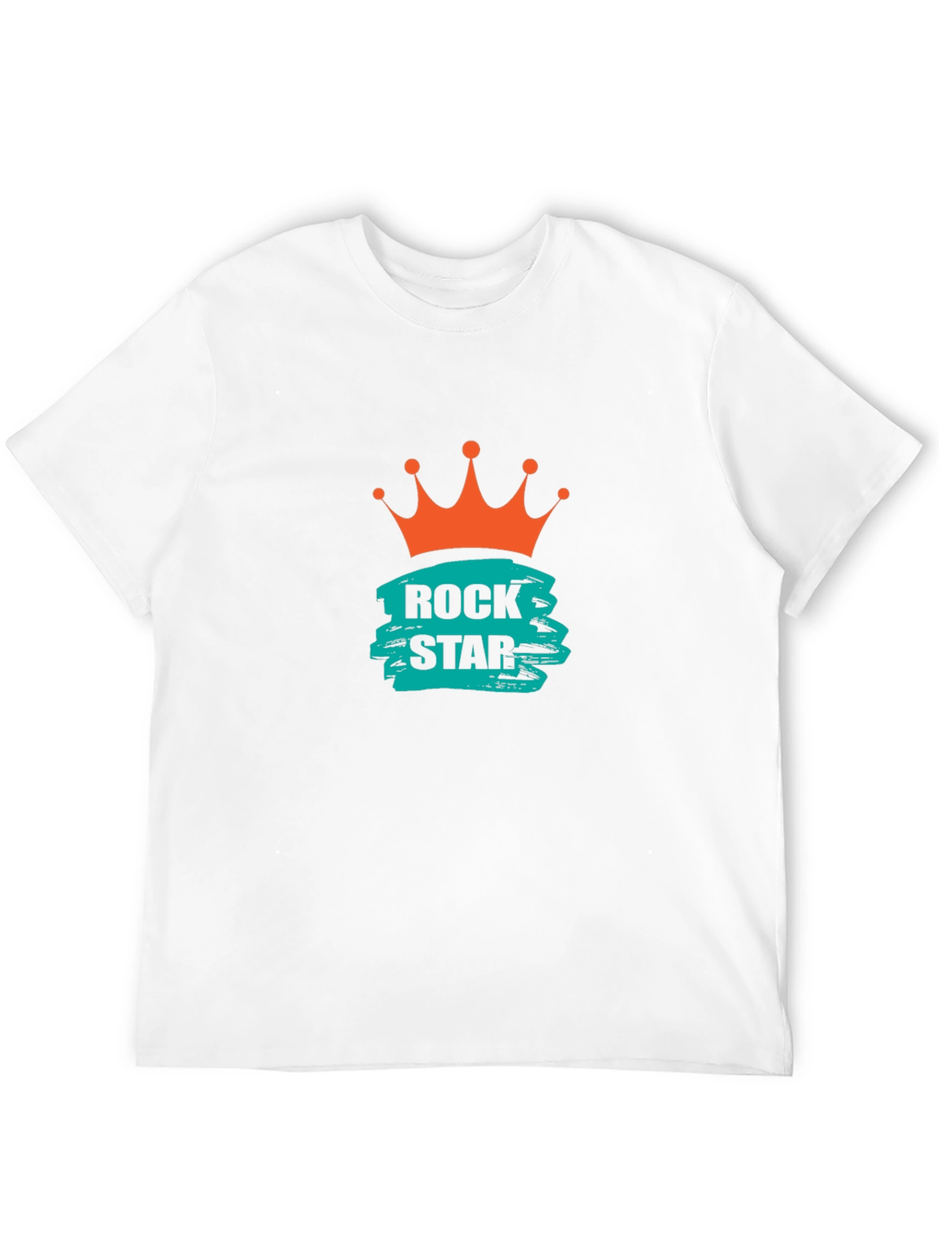 Black Rock Star Crown Graphic Tee - Black view 12
