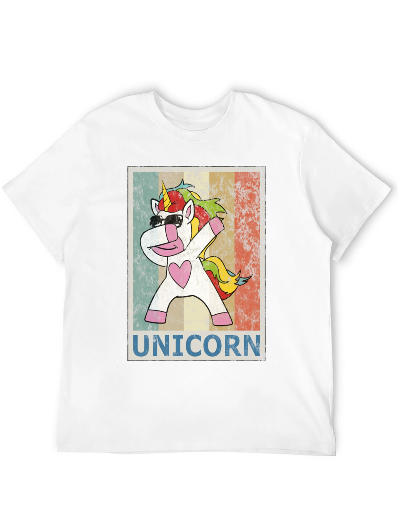 Black Dabbing Unicorn T-Shirt - Fun Graphic Tee view 12