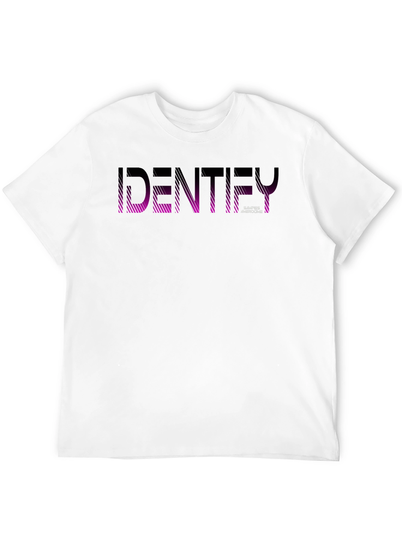 Black Identify Graphic Tee - Bold Style, Premium Comfort view 12