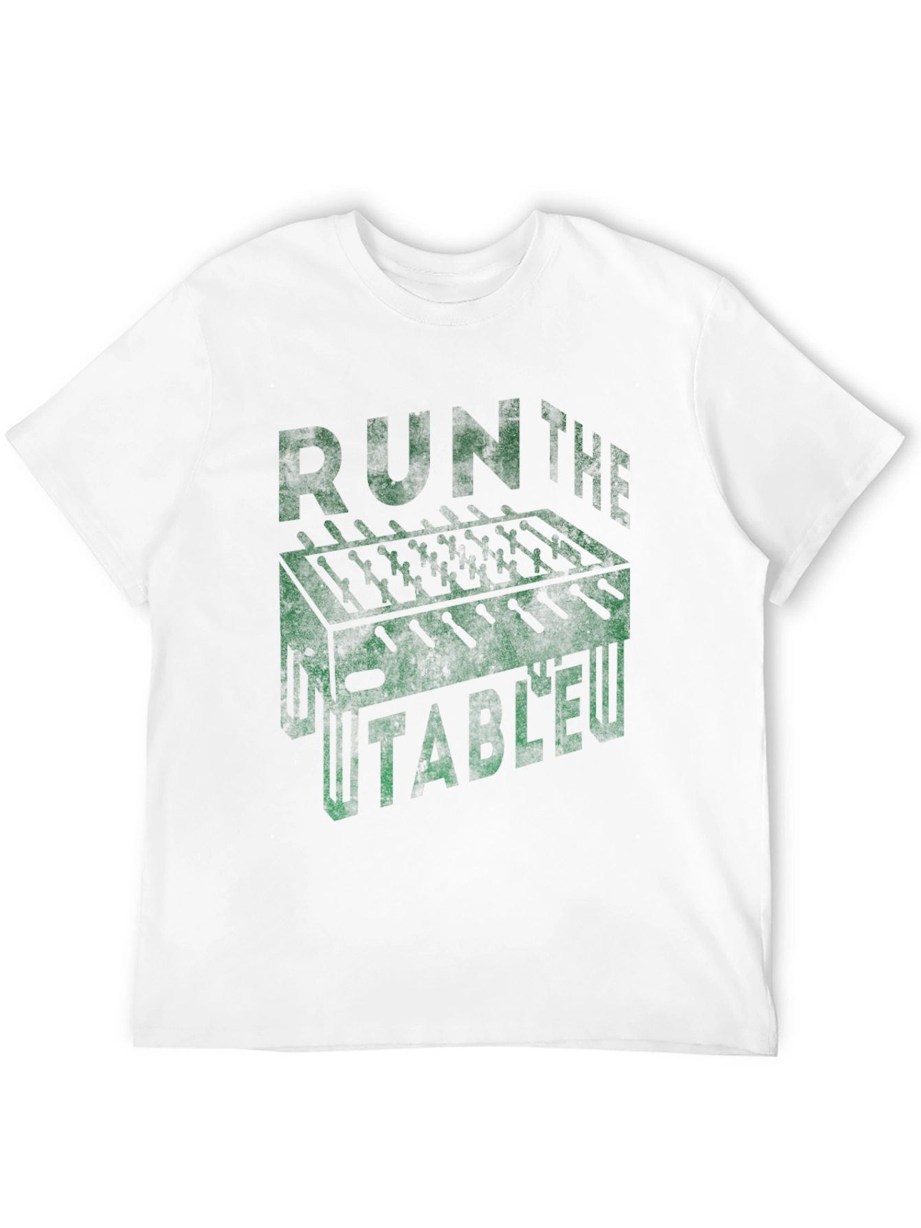 Black Run The Table Foosball Graphic Tee view 12