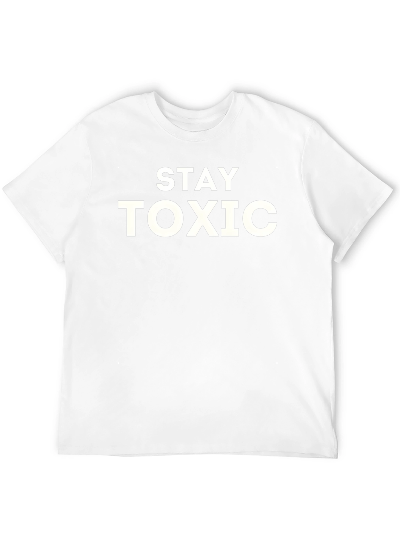 Black Stay Toxic Graphic Tee - Men's Black T-Shirt view 12