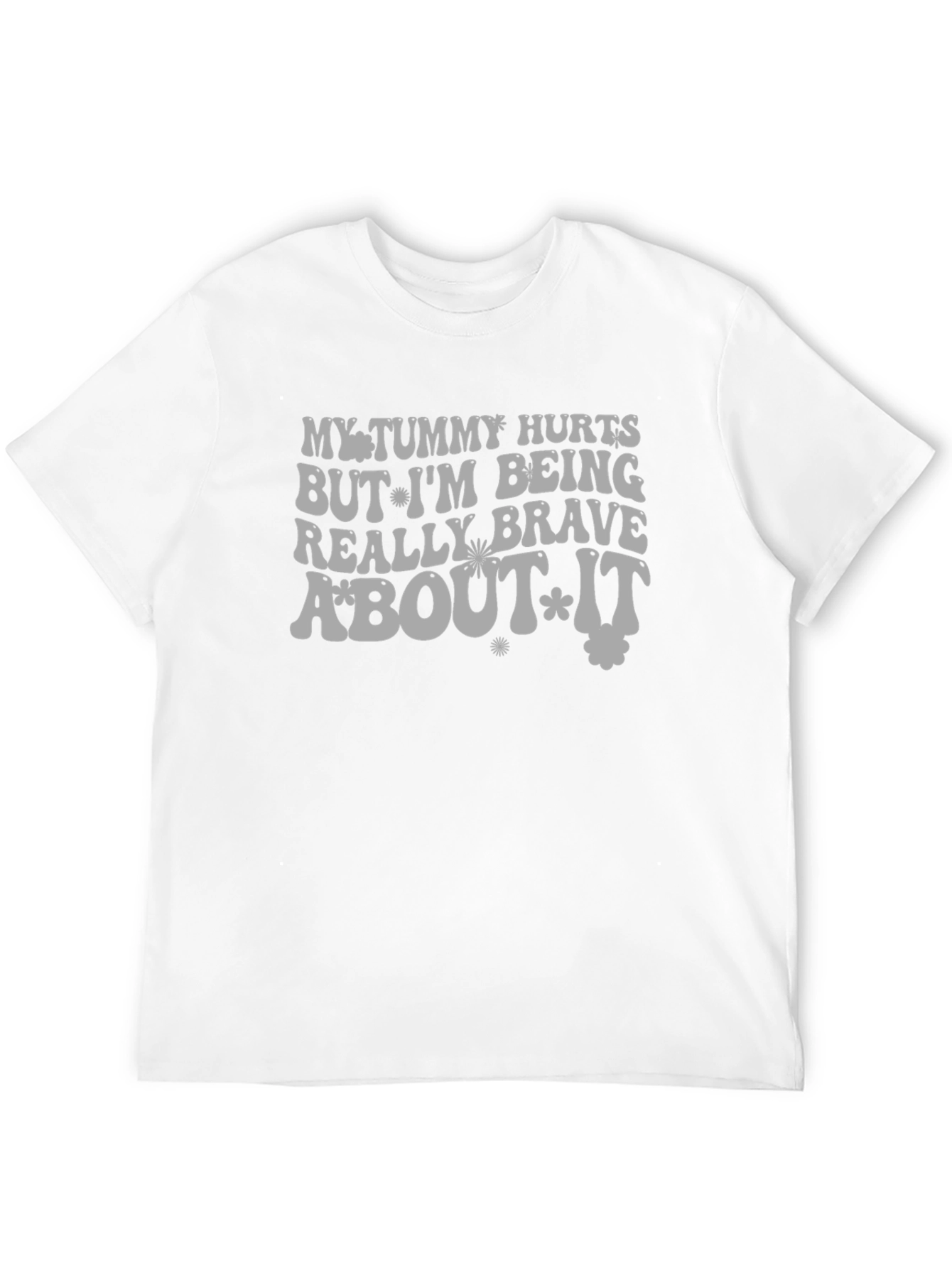 Black My Tummy Hurts T-Shirt - Funny Graphic Tee view 12
