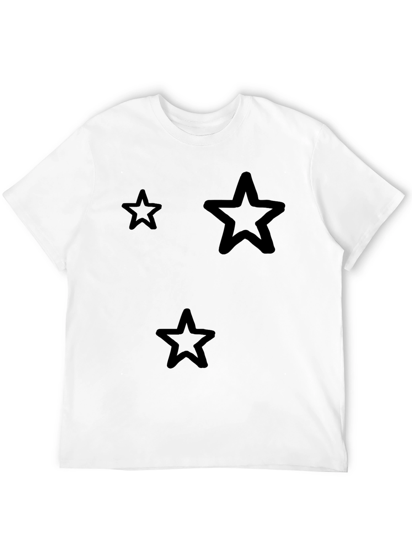 Black Star Graphic Black T-Shirt view 12