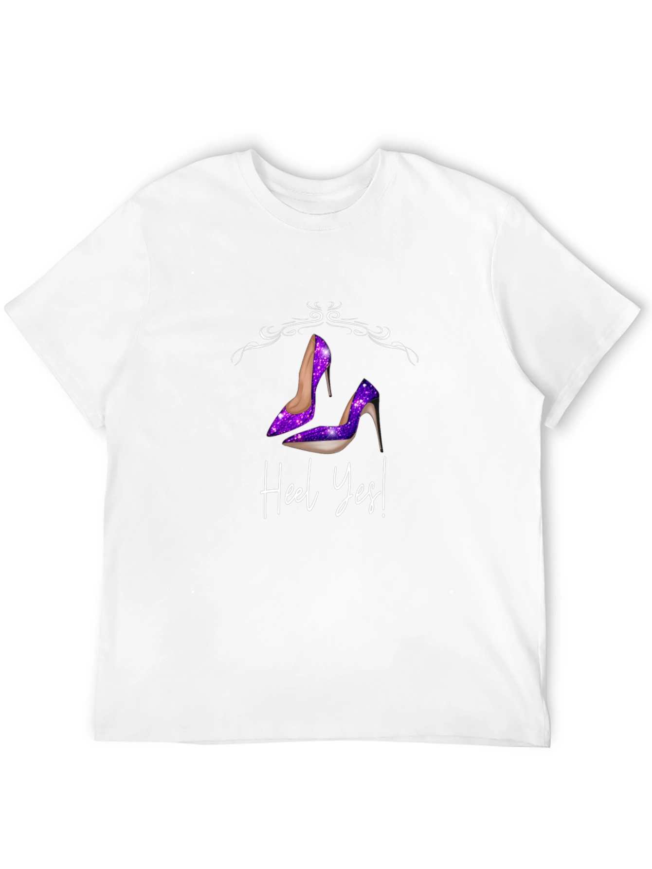 Heel Yes! Galaxy Heels Graphic T-Shirt - 12