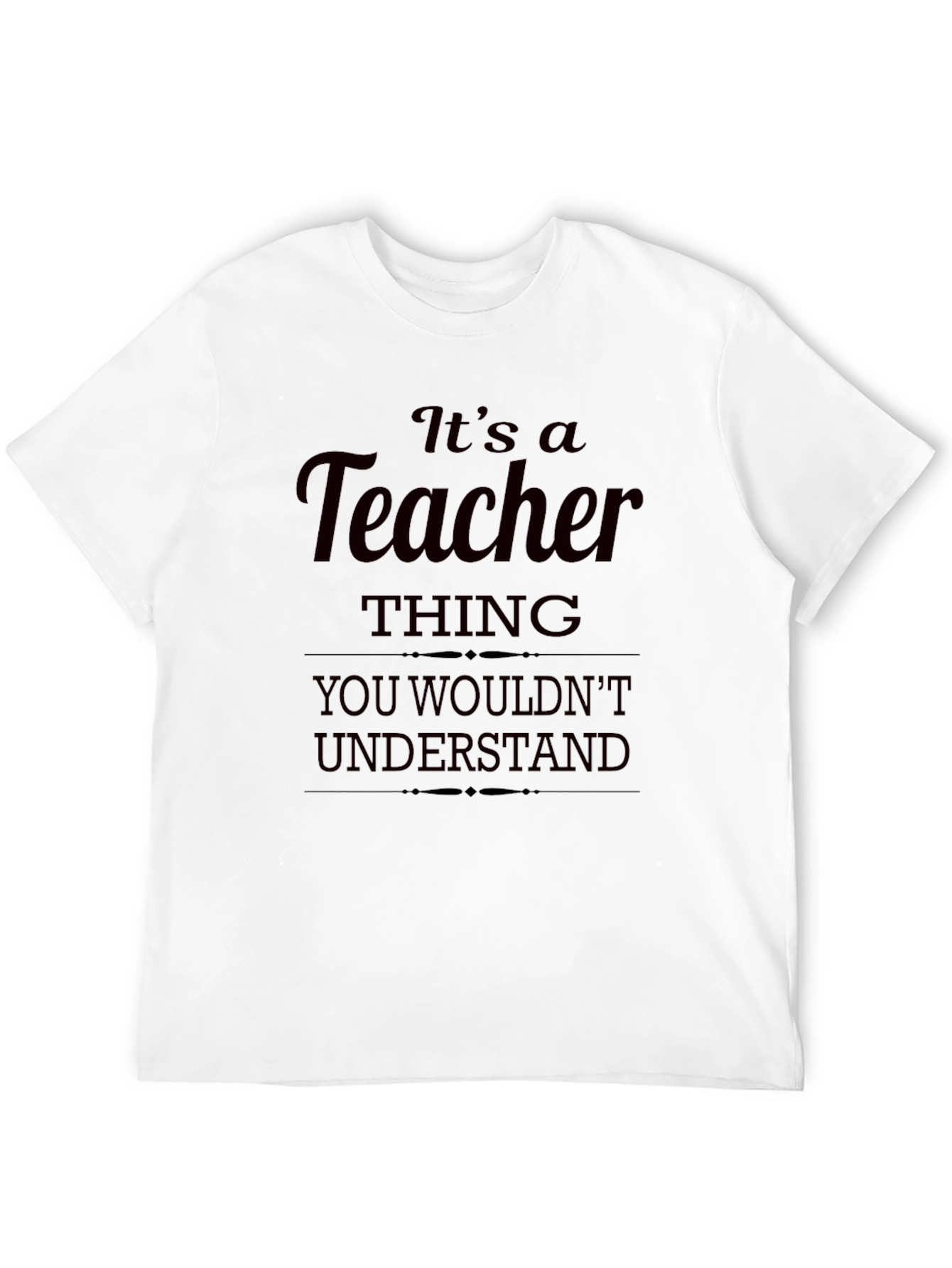 Black Teacher Thing T-Shirt view 12