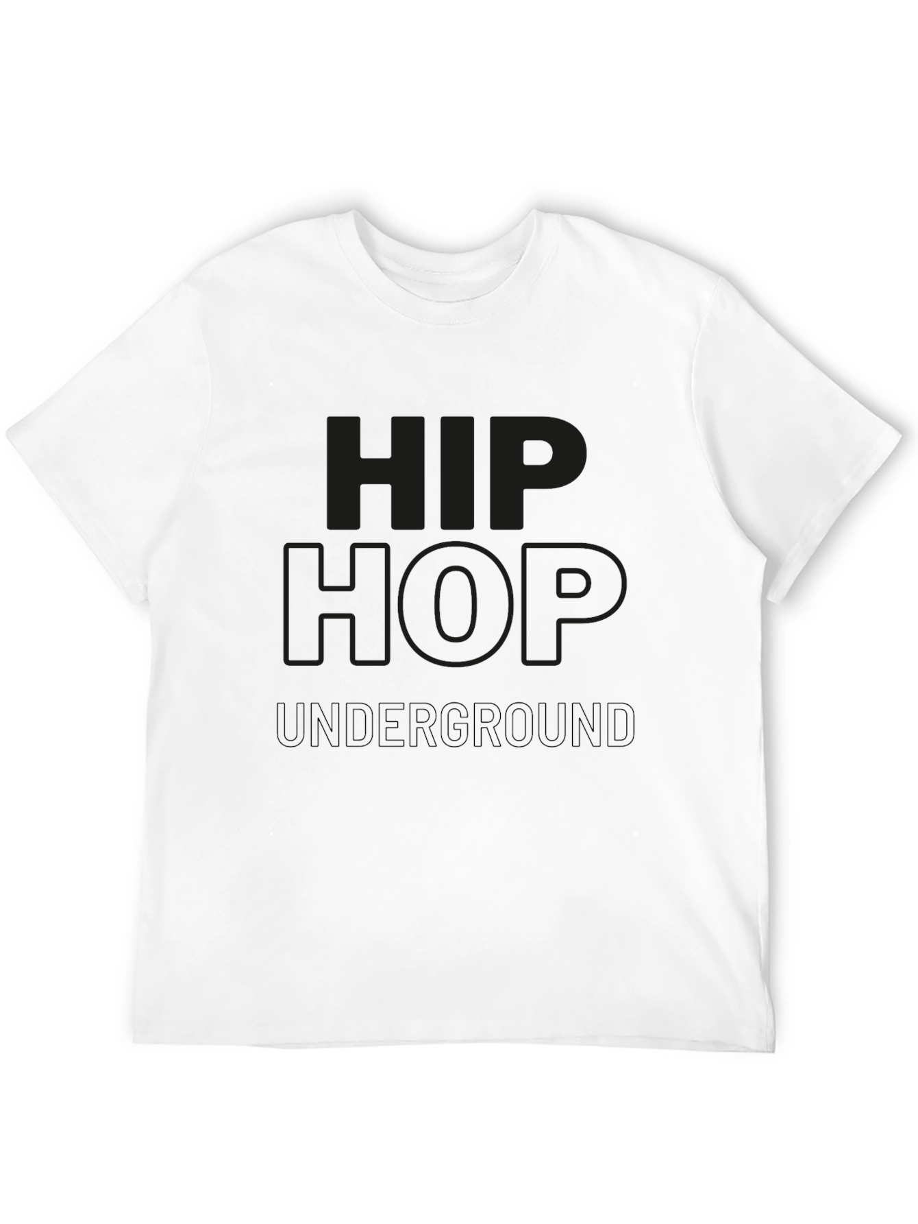 Black Hip Hop Underground Graphic Tee view 12