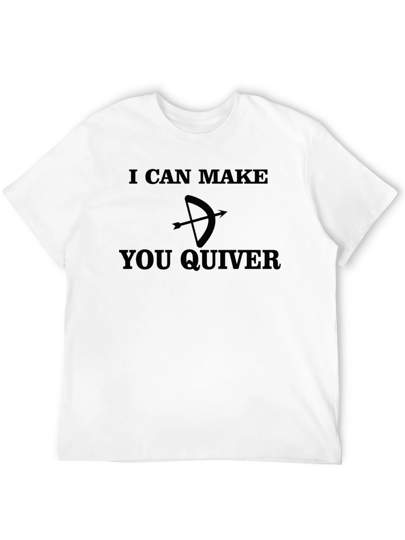 Black I Can Make You Quiver Black T-Shirt view 12