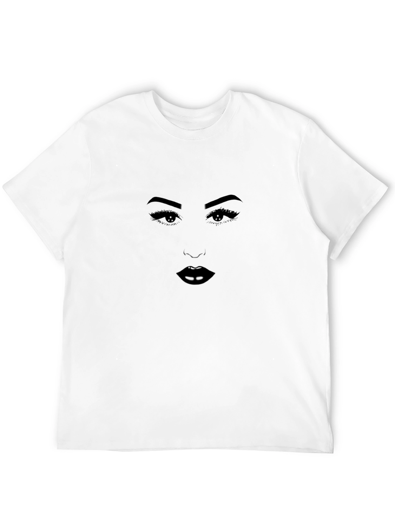 Black Sultry Silhouette Graphic Tee - Bold Black Style view 12