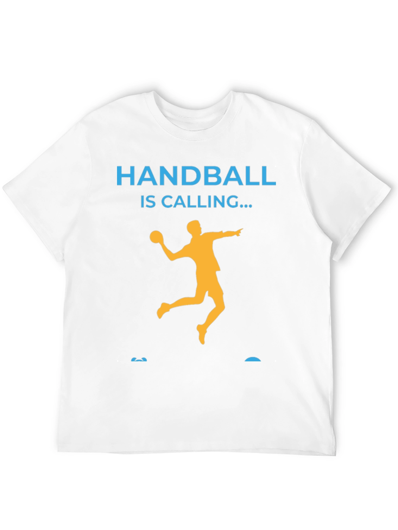 Black Handball Is Calling T-Shirt view 12