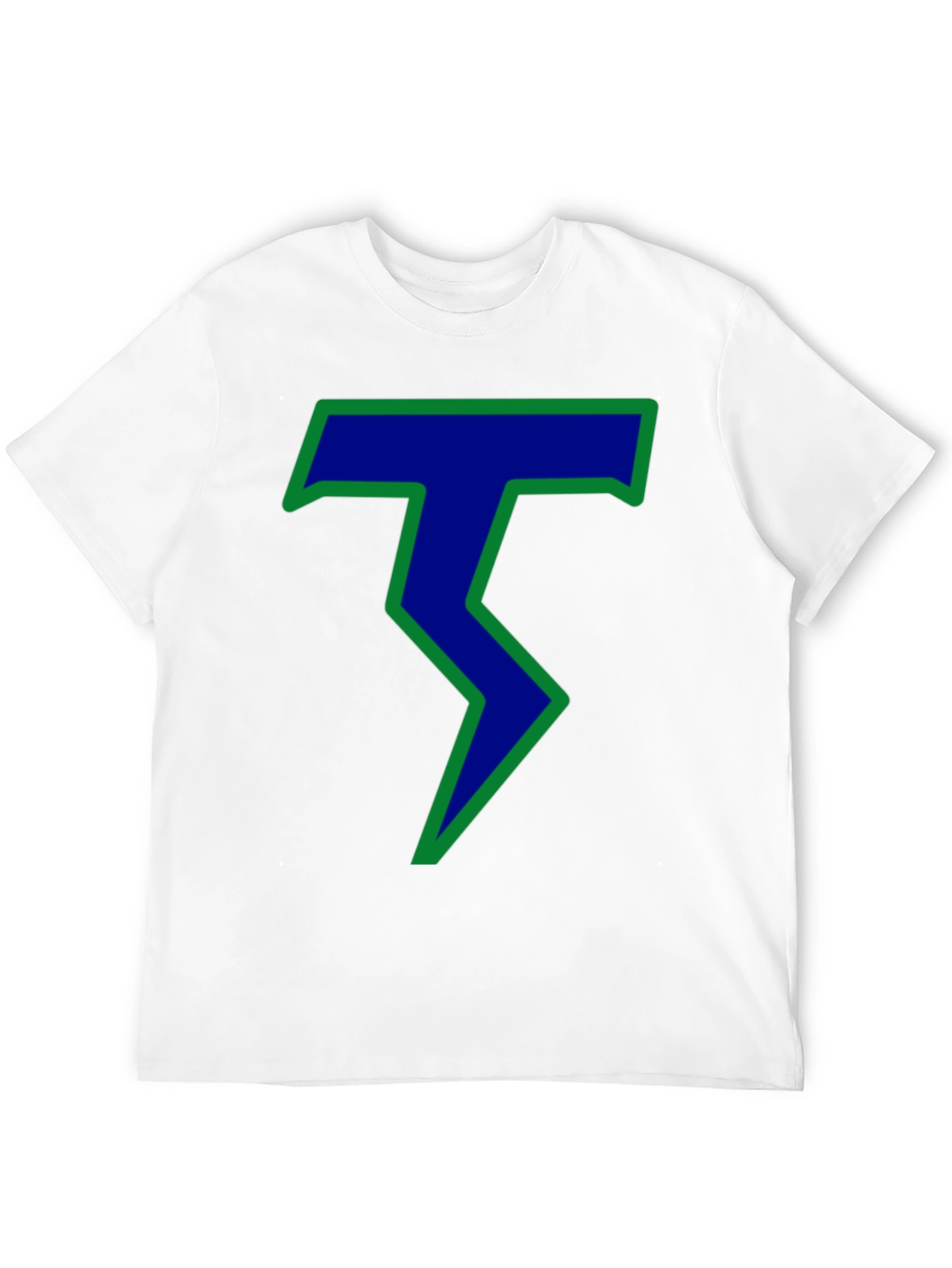 Black Electric Blue T-Shirt view 12