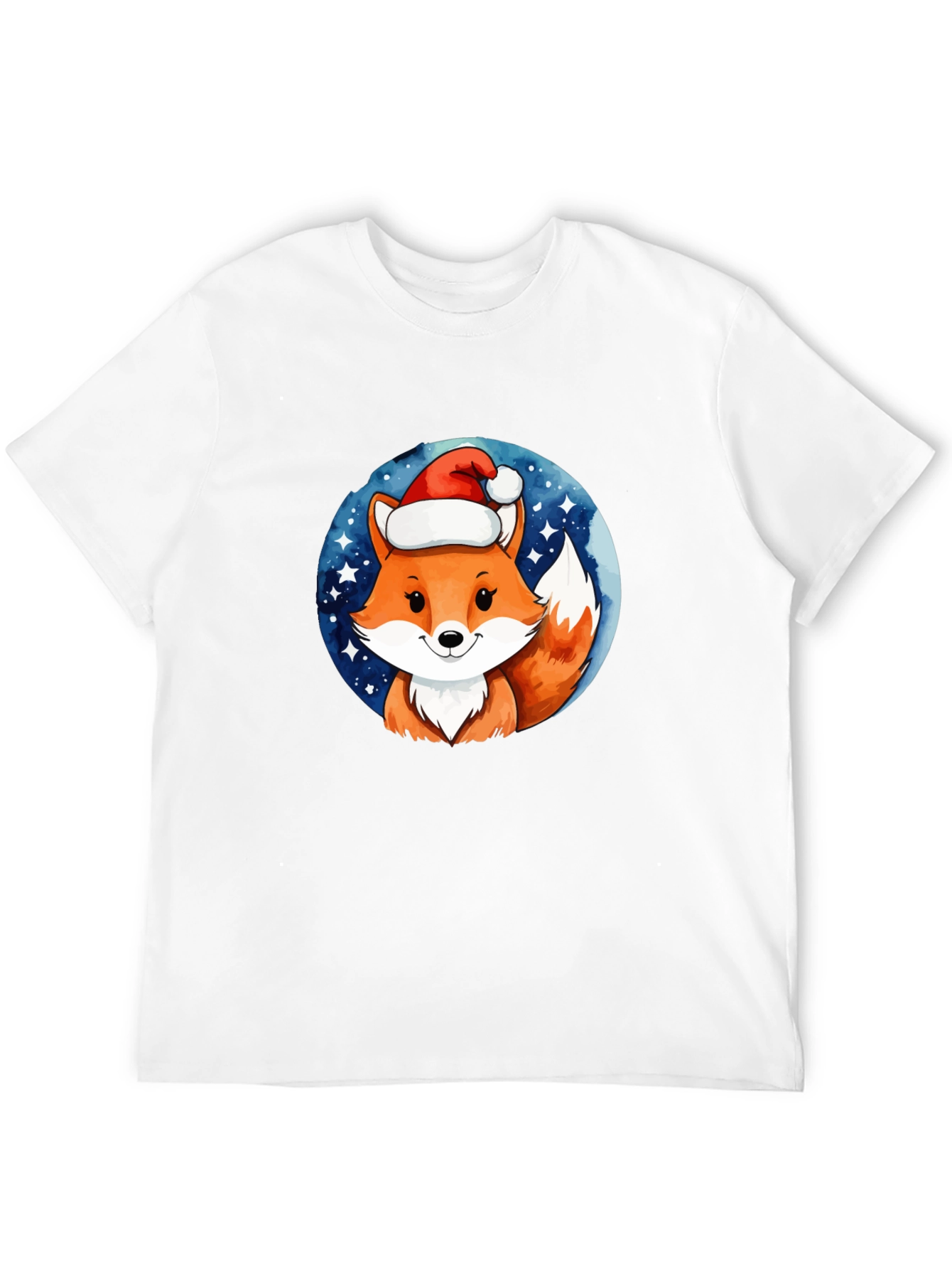 Black Festive Fox Tee - Holiday Cheer! view 12
