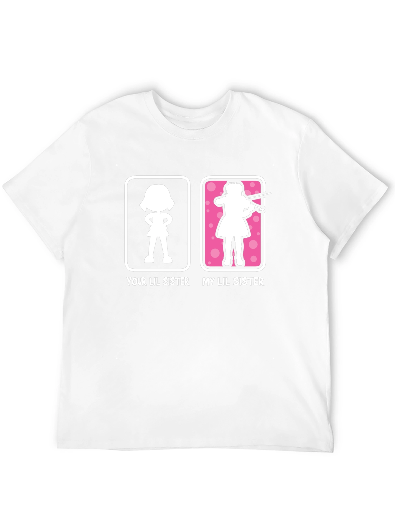 Black Funny Lil Sister T-Shirt - Violinist Gift view 12